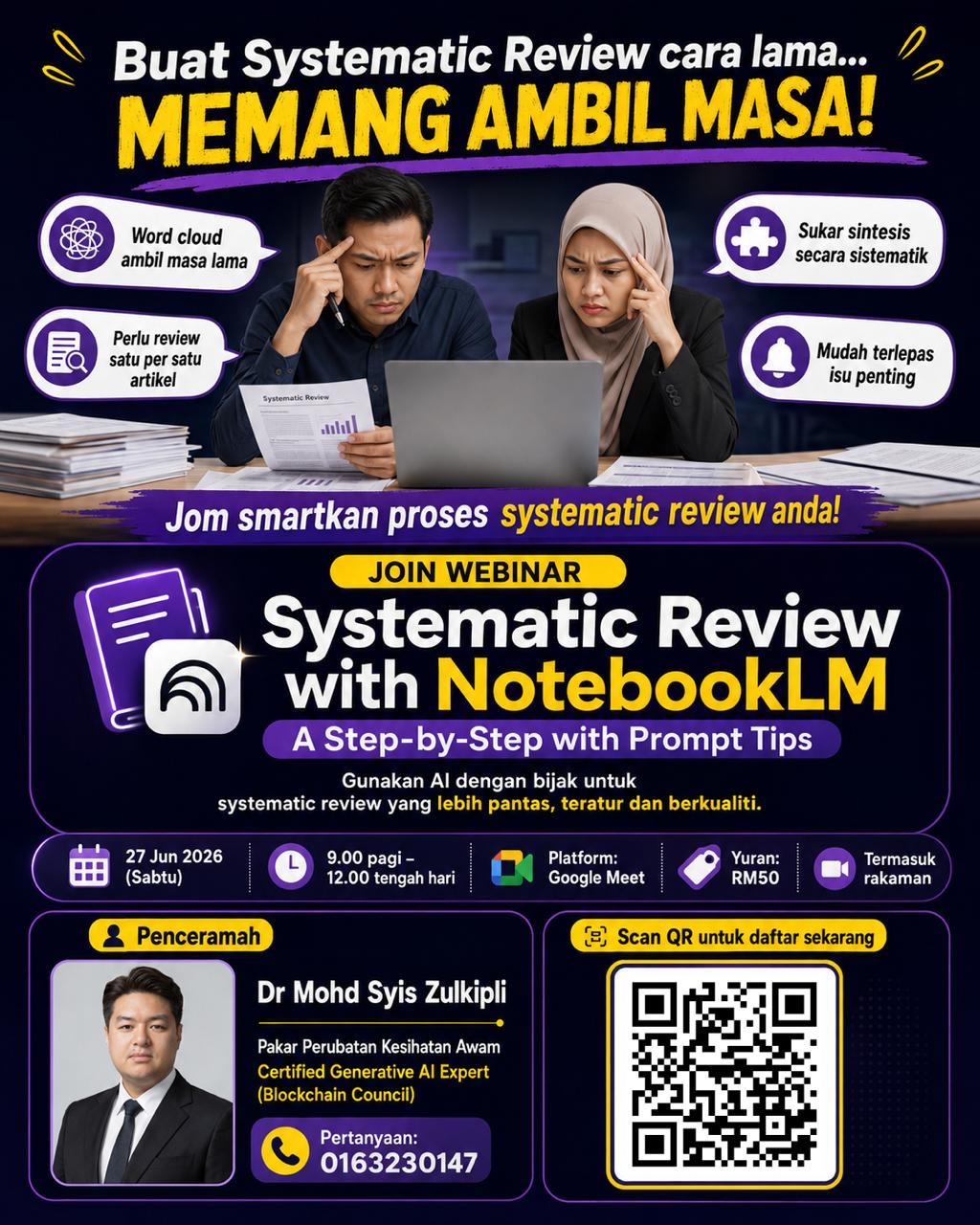 Systematic Review with NotebookLM